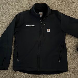 Men’s Carhartt Full zip Black Jacket (custom branded)